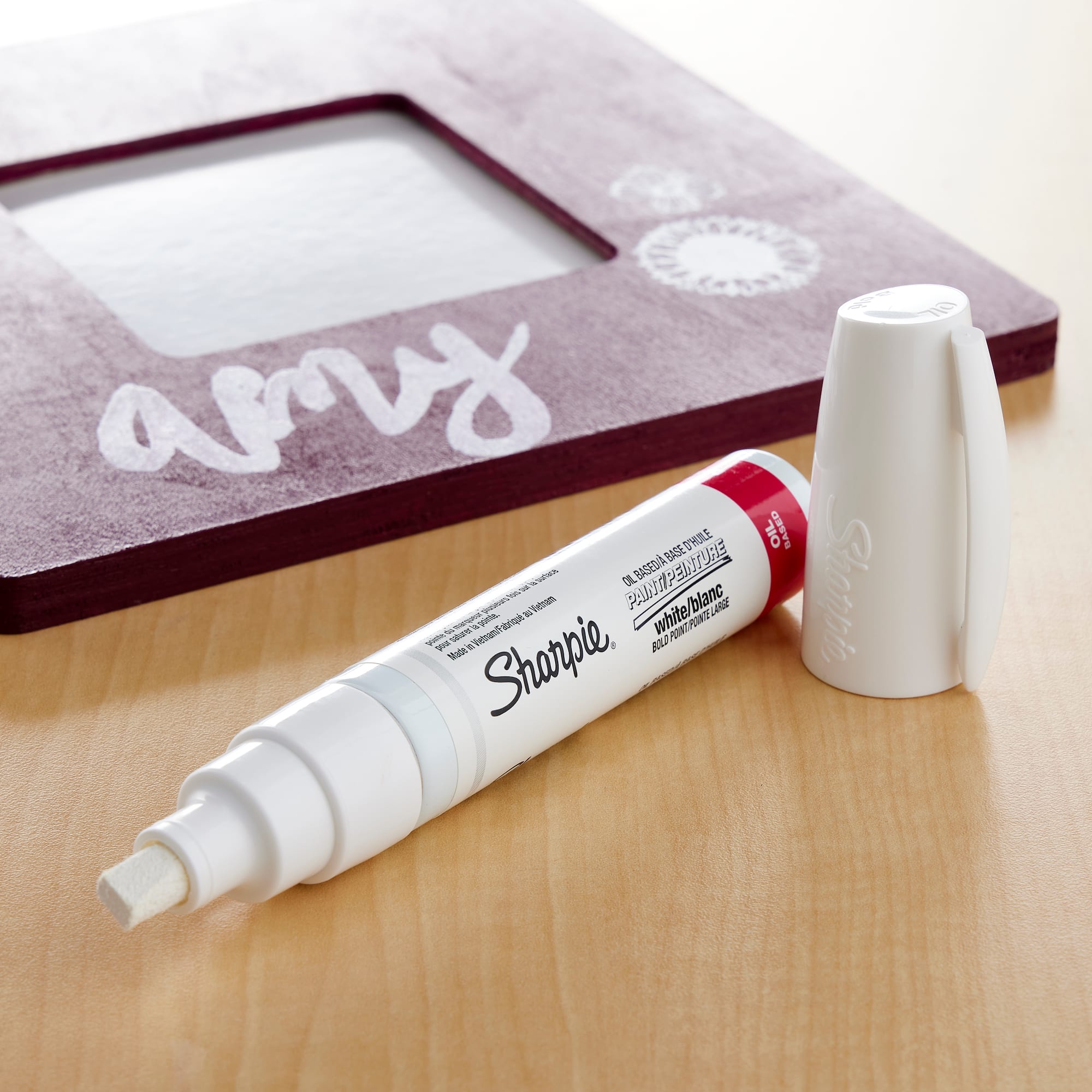 Sharpie® Bold Point Oil-Based Paint Marker, White